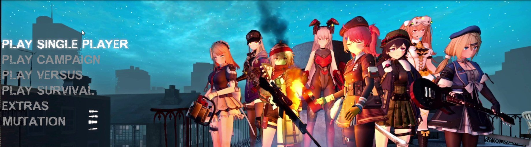 《求生之路2》Mod推荐：少女前线2 动态主菜单背景