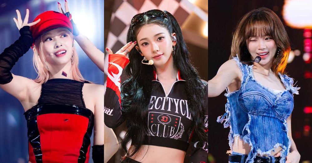 韩网票选6位「直拍女神」！Karina气场爆棚，金采源与留真镜头掌控力惊人